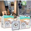 OISE ART STORE Trade Shop - Orologio Sveglia Analogica Luce Notturna Tx-9121 Allarme Tavolo Camera Silenziosa
