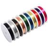 Longsing Filo di Rame Fili di Perline di Rame 10 Rotoli di Kit di Avvolgimento Filo per Gioielli Artigianali per Colori Misti 0,3 mm