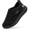 FitVille Extra Larghe Scarpe da Uomo con Chiusura a Strappo Pantofole Traspiranti e Comode con Fodera Senza Cuciture 46 EU XX-Larga
