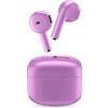 Music Sound SWAG Auricolari Wireless a Capsula, Bluetooth, 12 Ore di Riproduzione, Auto Pairing, Controlli Touch, Case Compatto - Lilla