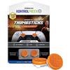 KontrolFreek Omni Gommini per Controller PS5 | 2x Low-Rise Concavi per PS5 & PS4 | Grip Migliorato per Tutti i Generi | Arancione