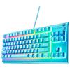 SteelSeries Apex 3 TKL - Tastiera Gaming Aqua - Fattore di forma compatto senza tastierino - Illuminazione RGB a 8 zone - Resiste ad acqua e polvere - Switch da gaming super silenziosi - US QWERTY