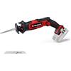 Einhell Scopa a batteria EinhellTE-AP 18/13 Li-Sol Power X-Change (18 V, altezza di taglio 13 mm, profondità di taglio 50 mm su legno, forma maneggevole, incl. accessori, batteria esclusa)