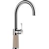 SCHOCK Rubinetto da cucina SC-520 Twilight - Rubinetto marrone ad alta pressione con beccuccio fisso e connettori standard