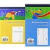 Edipro E5285A Blocco fattura regime di vantaggio(minimi) e forfettari 50x2 autoricalcante f.to 22x14,8 & E5563C Blocco ricevuta generica 50x2 autoricalcante f.to 9,9x17