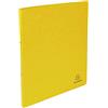 Exacompta - 54259E - 1 Raccoglitore in Cartoncino Lustré 355 g/mq - 2 Anelli Tondi da 15 mm - Dorso 20 mm - F.to Esterno 25x32 cm per A4 - Colore Giallo