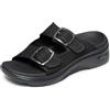 Skechers On-The Go Walk Arch Fit 2.0 Sandal-Chloe, Ciabatta Donna, Nero, 36 EU
