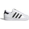 Adidas Superstar J FU7712 Bianco Nero Bianco Nero/36