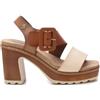 REFRESH - Sandali Donna Taupe - Scarpe comode e versatili - Moda casual - Modello 17284303 (Misurare 41)
