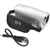 Enlybee Videocamera 16MP 1080P HD, videoregistratore digitale con schermo a colori da 20 pollici, fotocamera zoom 16X per principianti, include cavo USB e cinturino per impugnatura (argento)