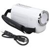 Enlybee Videocamera 16 MP 1080P HD, videoregistratore digitale con schermo a colori da 20 pollici, fotocamera zoom 16X per principianti, include cavo USB e cinturino per impugnatura (bianco)