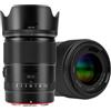 Generico Obiettivo ritratto AF 55mm F1.8, compatibile con Sony, E-Mount | Obiettivo full frame a fuoco fisso, 8K, filtro 62mm, AF/MF, F16.0, 9 lamelle