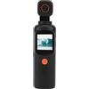 Plyisty Videocamera Portatile 4K, Obiettivo Grandangolare Ultra HD 3840x2160 Testa Rotante a 350° Stabilizzazione Elettronica Resistente agli Spruzzi d'Acqua, con App per i Viaggi