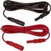Power Probe PPTK0002 - Kit cavi di prolunga per multimetro DMM cavi di prova per spine banane da 4 mm, lunghezza di ogni cavo 3 metri