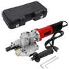 ANGDI Cesoia idraulica elettrica per tondini di acciaio, segatrice portatile per taglio a freddo di barre d'acciaio da 1280W, taglio di tondini di acciaio fino a 4-40mm piegatrice(Red)