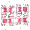 Printtastisch Supporto Guida DIN compatibile con Relè Shelly, 42 Modelli - Plus 1, 1PM, 2PM, Mini, Gen3, Gen4, i4 DC, Dimmer, RGBW2, Wave, EM, AddOn, DALI, Shutter - WAGO 221, PETG, Set da 8