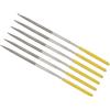 CoCud Lima Ago Rivestita in Diamante, | Asta 3mm Lunghezza 140mm |, Lima Triangolare Rivestita in Diamante - (Applicazioni: Metallo Vetro Pietra), 6Pz