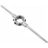 BE-TOOL Chiave rotonda con manico per fustella, 45 x 18 cm, regolabile, resistente, per riparazione di filettature (adatta a M16-M20)