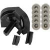 CLZothique Set di affilatrici per punte da trapano, affilatrice ad alta precisione con 10 dischi di rettifica in diamante e 3 strumenti ausiliari per trapani elettrici, kit di affilatura per (Nera)