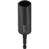 QUARKZMAN Bussole per Avvitatore 19mm Metro Profonda Metriche Attacco Esagonale 1/4 Extra Lunghe a 6 punte da 4,3 (110 mm) Prese Chiavi a Bussola Acciaio CR-V Per Avvitatrici Elettriche