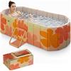 VexNook Vasca da bagno portatile per adulti - Vasca da bagno pieghevole non gonfiabile per il massimo comfort e relax, vasca da bagno in piedi Hot Ice per interni o esterni