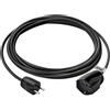Vimar 0P32401 prolunga elettrica lineare 5m, spina DE 16A/presa universale