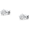 BLUESPIRIT Orecchini Donna in Argento 925 rodiato, Zirconi, Collezione B-Classic - P.25C901005200
