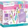 Make It Real Atelier Penne Personalizzate - Kit per Creare e Personalizzare 10 Penne con Paillettes, Set Creativo con Paillettes, Charm e Organizer, Regalo per Bambini e Ragazze dagli 8 Anni