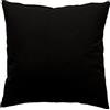 ED ENJOY HOME Cuscini 40 x 40, 350 g, in Cotone, 100% Cotone, Nero, 40 x 40