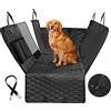Vailge - Coprisedile per auto per sedile posteriore, 6 in 1, per cani, design ad amaca, 100% impermeabile, compatibile con sedili divisi 60/40, con finestrella in rete, antiscivolo e antigraffio, XL