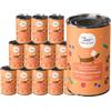 Hygge Cibo Umido Cani Monoproteico al Tacchino | Con Zucchine, Mele e Mirtilli | Scatolette Cani Adulti | Senza cereali, Ideali per cani sensibili | Prodotto in Italia | 6 x 400g | Hygge Dog