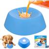 OZXVXZO Cani a Leccare - Mangiatoia lenta, Cibo Liquido Alimentatore Slow Feeder Licks Mats, Cani Licks Roll Ball, Giocattolo per l'alimentazione Degli Animali Domestici, Slow Feeder Antischizzi-E