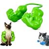 Generico Costume da animale da Halloween Braccia da supereroe gatto, braccia muscolari di gatto Costume esilarante stampato in 3D, Costume leggero con collo appendibile da Halloween (C#)