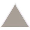Tenda a Vela Ombreggiante Triangolare 3,6x3,6x3,6m in Poliestere Tortora