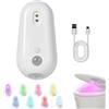 Lumosmart Igienizzante UV autopulente per WC con luce notturna RGB multicolore impermeabile autoadesivo UV Toile Tdisinfection Lights Cleaners per bagno Sensore attivato dal movimento Lampada notturna