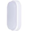 Voltix Plafoniera LED Ovale 18W, Lampada da Soffitto e Parete, IP54 Impermeabile Antipolvere, Ideale per Garage, Cantina, Bagno, Seminterrato, Esterno e Corridoio (Bianco Freddo (6000K), 1 Pezzo)
