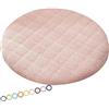 MCNDSI Cuscini per Sedie Rotondi da Cucina da Esterno 45/40/30/35/50 cm Cucina Cuscini Coprisedia con Cuscino Sedia Cucina di Cuscini Sedia per Ufficio Giardino Soggiorno(K6,1PC_18INCH/45CM)