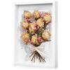 CUULANIX Cornice in Legno Bianca per Foto, Cornice 3D Profonda da Riempire A4, con Pannello Acrilico Trasparente, per Foto, Medaglie, Fiori Secchi, per Parete e Tavolo, 21x29,7 cm (Bianco, profondità 5cm)