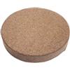 JORTUIO Cuscini per Sedie da Interno/Esterno Cuscini per Sedili Rotondi Diametro 35/40/45/50 cm, Cuscini per Mobili da Giardino,per Sedie da Pranzo, Ufficio,Cucina(Marrone,40x40cmx5cm)