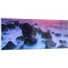 ARTTOR Moderno Quadro in Vetro 100x40 cm Stampe da Parete Paesaggi Marino - 2409