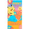 Pokémon Asciugamano da bagno 70 x 140 cm, asciugamano da spiaggia Pikachu, asciugamano da spiaggia per piscina, vacanza