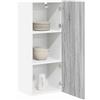 vidaXL Armadio pensile Grigio Sonoma 40 x 31 x 100 cm