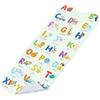 omedecal Tappeto Tappetino Doccia Antiscivolo Vasca Antiscivolo da Doccia Bagno per Bambino Bambini 100x40cm, con 200 Ventose, Senza BPA e Lavabile in Lavatrice - Alfabeto