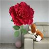 YUANXIN Rosa artificiale gigante, 165 cm, fatta a mano, regalo creativo per San Valentino, festa della mamma, matrimonio, ideale per decorazione di nozze (rose giganti)