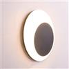 Voltix Applique da Parete LED 12W per Esterno/Interno, Impermeabile IP65, Lampada da Parete Moderno, Applique da Esterno per Ingresso, Balcone e Giardino, Antracite, Bianco Caldo 3000K (613)