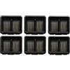 YJDOORPLAY Filtro di ricambio per Dreame, H12 Pro FlexReach Dual, Ultra H13 H15, per mova M10 Station lavapavimenti lavabile stile HEPA (6 pezzi)