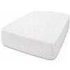 GBiancheria Coprimaterasso Spugna 100% Cotone con Angoli Elasticizzati 30 cm Made in Italy, 200 x 220 cm + angolo 30 cm