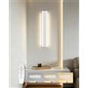 niuniaj Applique da parete a LED Interno Moderni con Telecomando,80CM Luci | Dimmerabile 10%-100%,3000K-4500K-6000K,Lampada da Parete Lungo Mordern per Camera da Letto, Soggiorno,Scala,80CM/20W/Bianco