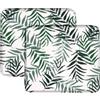 UWOBTN 1/2/4 Piezas Copri Cuscino Divano Esterni Impermeabile, Fodere per Seduta Patio con Cerniera Rimovibili Copriseduta per Interni ed Esterni, Patio, Giardino Mobili in Rattan(A31,55x45x10cm (2pcs))