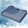 WOLTU Coperta Estiva di Rinfrescante 2 Lati Blu, 150x200 cm